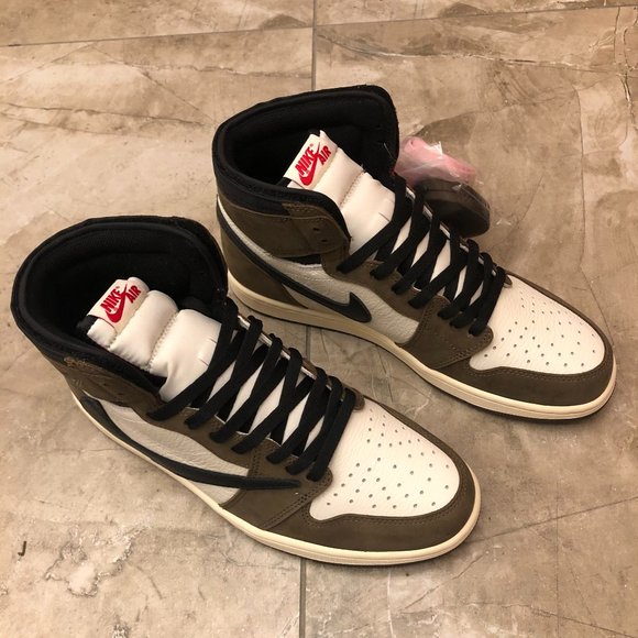 Nike Air Jordan1 High OG TS SP CD4487 100 US7 - Picture 2 of 10